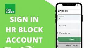 H&R Block Login: How To Sign In HR Block Account