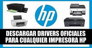 Cómo Descargar Drivers o Controladores Para Cualquier Impresora HP (Oficiales)