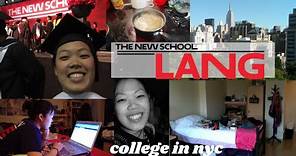 My Experience: Eugene Lang College the New School for Liberal Arts | 10 Years Later