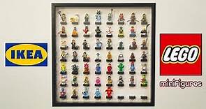 【DIY】用相框打造樂高人偶展示窗│IKEA frame LEGO minifigure display and storage