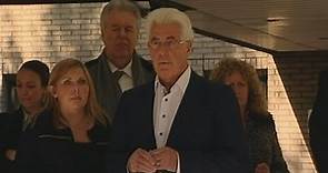 Max Clifford speaks outside court following guilty verdict