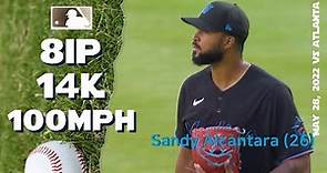 Sandy Alcantara 14K game | May 28, 2022 | MLB highlights