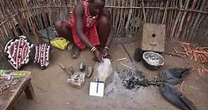 How to Make a Spear with Masai Blacksmith