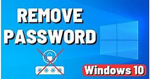 How to Remove Password in Windows 10 (2024)