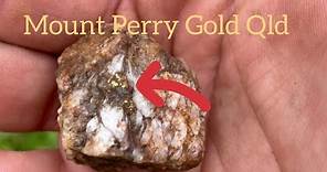 There's Gold At Mount Perry Qld