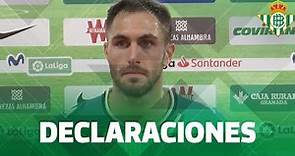 Declaraciones de Víctor Ruiz tras el partido contra el Granada CF
