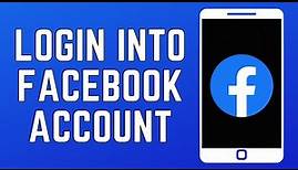 How To Login Into Facebook Account 2024 | Login In Facebook Account Another Account