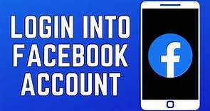 How To Login Into Facebook Account 2024 | Login In Facebook Account Another Account