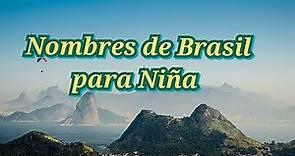 Nombres de Brasil para Niña