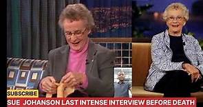 Sue Johanson Last Intense interview Before Death. Try Not To Cry