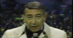 The Life and Career of Sports Announcer Howard Cosell | The New Yorker