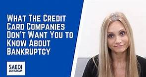 What Creditors Do Not Want You To Know About Bankruptcy