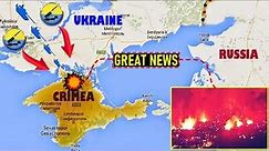 Direct hit from Ukraine: Major Crimean city burning like hell!