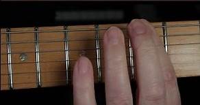 The A minor pentatonic blues scales, guitar practice short 1