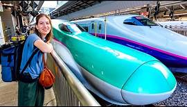 Riding Japan's Bullet Train 🚅 | Epic Train Journey from Tokyo to Hokkaido on the Shinkansen! 🇯🇵