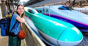 Riding Japan's Bullet Train 🚅 | Epic Train Journey from Tokyo to Hokkaido on the Shinkansen! 🇯🇵