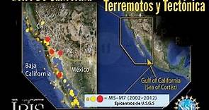 Golfo De California—Terremotos y Tectónica