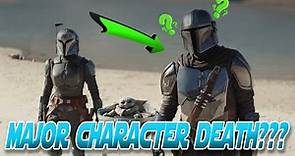Are the rumors of a MAJOR character death in The Mandalorian Season 3 true???