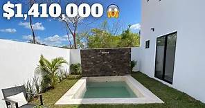 🏠 Casa BARATA de lujo en venta en MÉRIDA, YUCATÁN (con alberca) desde $1,400,000