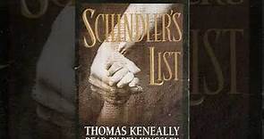 Audio Book "Schindler's List" by Thomas Keneally Read by Ben Kingsley 1993 Holocaust WW2