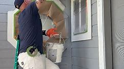 How fast is an airless sprayer? #paintcrew #paintlife #addition #remodel #contractorlife | The Idaho Painter