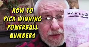 How to pick winning Powerball numbers