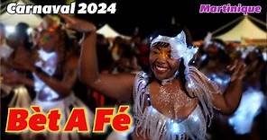 Carnaval Martinique 2024 La Bèt a Fé une parade Nocturne inoubliable
