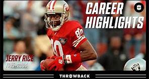 Jerry Rice's G.O.A.T Career Highlights | NFL Legends