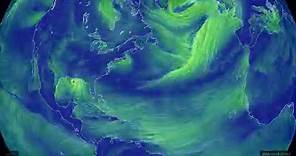 2020: time lapse of entire 2020 Atlantic hurricane season surface winds over the North Atlantic
