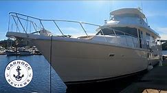 $575,000 - (1991/2008) Hatteras 70 Cockpit Motor Yacht For Sale