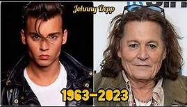 Johnny Depp then and now 1963 to 2023