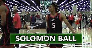 Brewster Academy (NH) 2023 SG Solomon Ball at Nike EYBL Louisville | Full Highlights