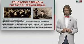 Historia de la Educación - La educación española de los siglos XX-XXI