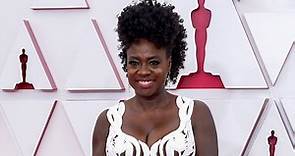 Viola Davis Wows in Regal White Gown at 2021 Oscars