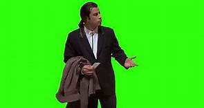 John Travolta Confused MEME - Green Screen Chroma