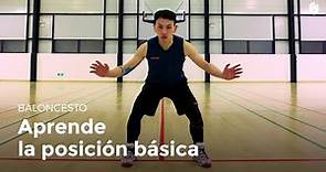 Aprende la posición básica | Baloncesto