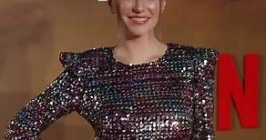 Mireya Bravo ayer en la premiere de #LaChicaDeNieve posando en la alfombra roja de #netflix para la prensa 📰 . #moda #MireyaBravo #parati #viral #fama #famosa #alfombraroja #tv #ot2017 #girl #estilo