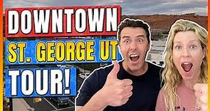 DRIVING TOUR: Downtown St George Utah | Living In Utah