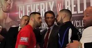 NATHAN CLEVERLY v TONY BELLEW HEATED HEAD TO HEAD @ FINAL PRESS CONFERENCE / REPEAT OR REVENGE