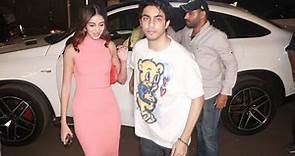 Aryan Khan Along With GF Ananya Pandey Arrives For Romantic Dinner Date On Ananya's Birthday