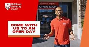 Uni Open Day at Middlesex | Come With Us - Middlesex University