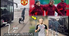 🔥 Hojlund's BROTHER Oscar Hojlund ARRIVES with Copenhagen FC in Manchester United vs them in UCL