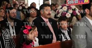 Andrea Torre y Pedro Ortiz de Pinedo bautizaron a su hija Regina