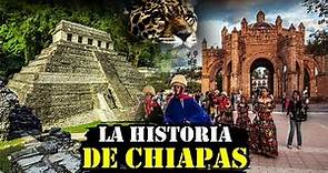 ✅La Historia del Estado de Chiapas y su Unión a México en 1824.