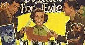 A Letter From Evie (1946) Marsha Hunt, John Carroll, Hume Cronyn
