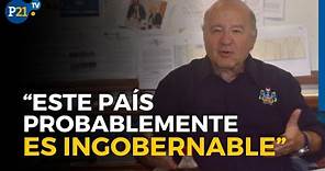 Hernando de Soto: “ESTE PAÍS PROBABLEMENTE ES INGOBERNABLE”