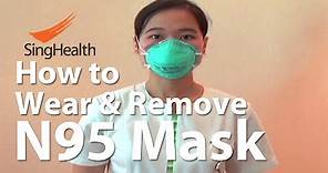 N95 3M mask: How to Wear and Remove