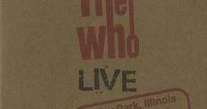 The Who - Tinley Park, Illinois August 24, 2002