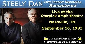 Steely Dan 1993-09-16 Nashville, TN | Remastered Full Concert (Upscaled 1080p HD)