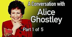 Alice Ghostley talks Bewitched, Designing Women, Captain Nice, Good Times Part 1 of 5